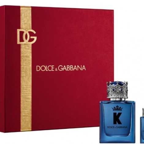 Dolce & Gabbana - Подаръчен комплект за мъже: 50 мл Парфюм ЕДП + 5 мл Парфюм ЕДП