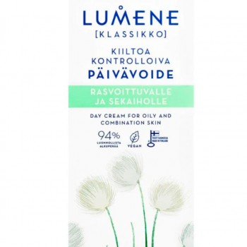 Lumene Klassikko day cream for oily and combination skin Матиращ дневен крем за комбинирана и мазна кожа 