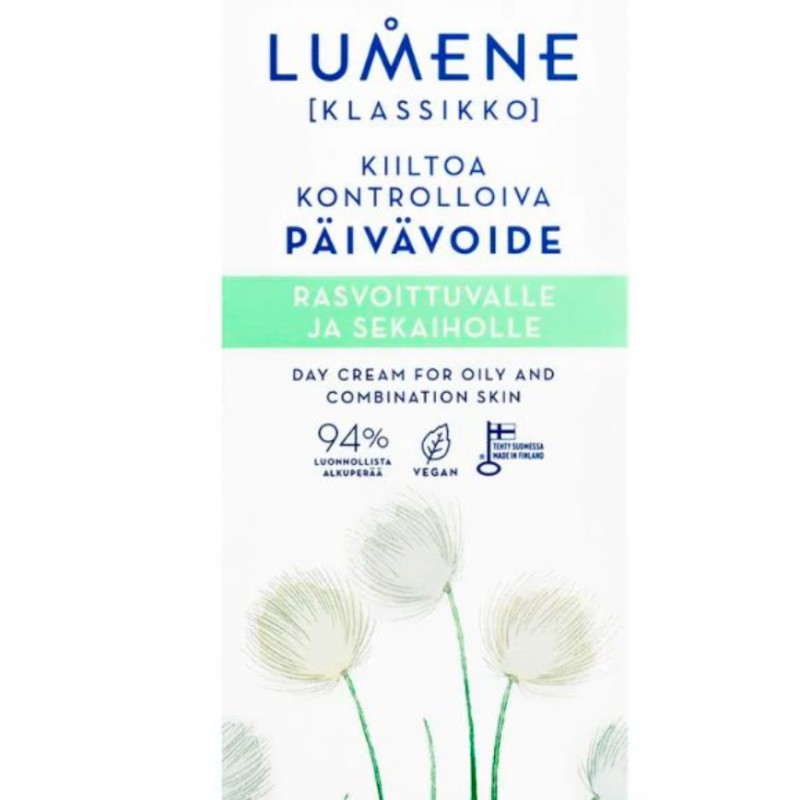 Lumene Klassikko day cream for oily and combination skin Матиращ дневен крем за комбинирана и мазна кожа 
