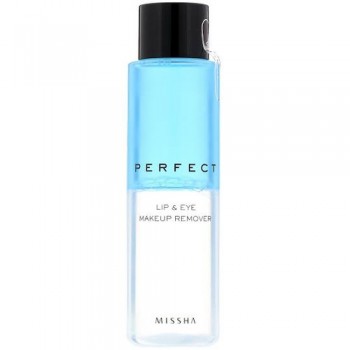 Missha Perfect Lip & Eye Makeup Remover - Двуфазен препарат за премахване на грим за устни и очи 155 мл