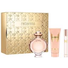 Paco Rabanne Olympea - Подаръчен комплект за жени: 80мл парфюм EDP + 10мл EDP +  лосион за тяло 100мл