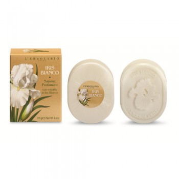 L'erbolario White Iris - Ароматен сапун 125 гр.
