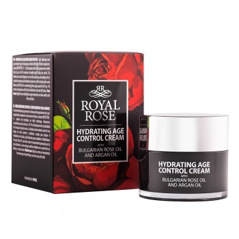 Royal Rose Hydrating Age Control Cream - Хидратиращ крем против стареене за мъже 50мл
