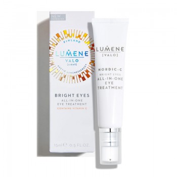 Lumene Valo Nordic-C Bright Eyes Treatment - Околоочен крем за блясък с витамин C, 15мл