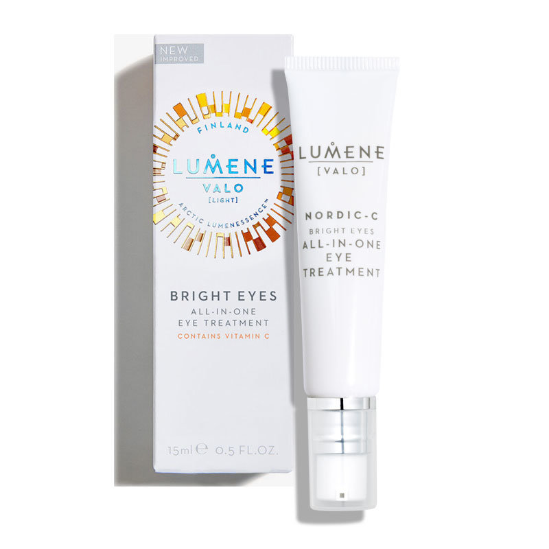 Lumene Valo Nordic-C Bright Eyes Treatment - Околоочен крем за блясък с витамин C, 15мл