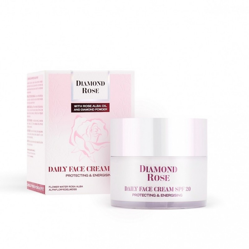 Diamond Rose Daily Face Cream - Дневен крем за лице с SPF 20, 50мл