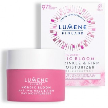 Lumene Lumo Nordic Bloom Day Moisturizer - Дневен лифтинг крем за лице 50мл