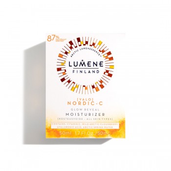Lumene Nordic-C Moisturizer - Дневен крем за лице с витамин C за сияйна кожа 50мл