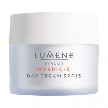 Lumene Valo Nordic-C Day Cream SPF15 - Дневен крем за лице с витамин C за блясък SPF15, 50мл