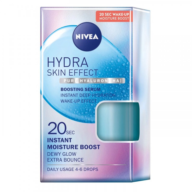 Nivea Hydra Skin Effect Pure Hyaluron - Серум бустер за лице 100мл