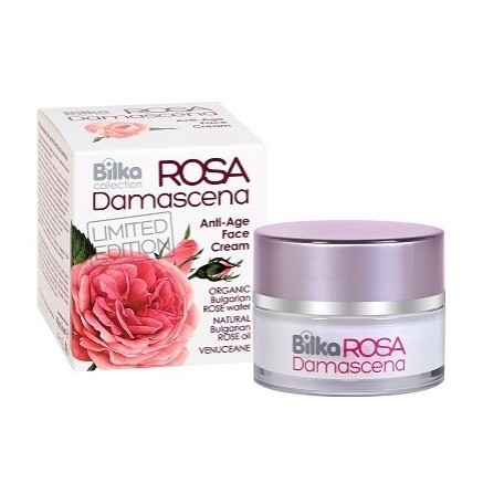 Bilka Rosa Damascena подмладяващ крем за лице 40мл
