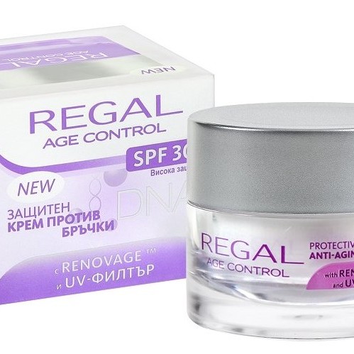 Regal Age Control Protective DNA - SPF 30 Дневен защитен крем за лице против бръчки 45мл