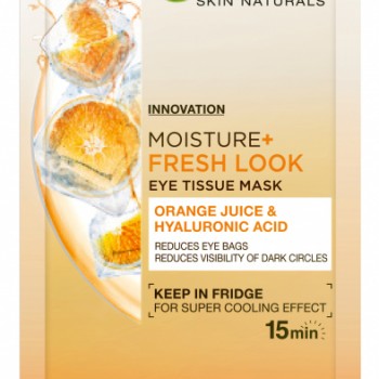 Garnier Fresh Look Хидратираща памучна маска за околоочен контур срещу тъмни кръгове 6гр
