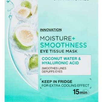 Garnier Smoothness Маска за зоната около очите с кокосова вода и хиалуронова киселина 6гр