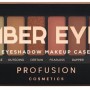 Profusion Cosmetics Amber Eyes Eyeshadow Makeup Case - Палитра с 12 цвята сенки за очи и четка