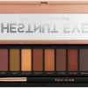 Profusion Cosmetics Chestnut Eyes Eyeshadow Makeup Case - Палитра с 12 цвята сенки за очи и четка