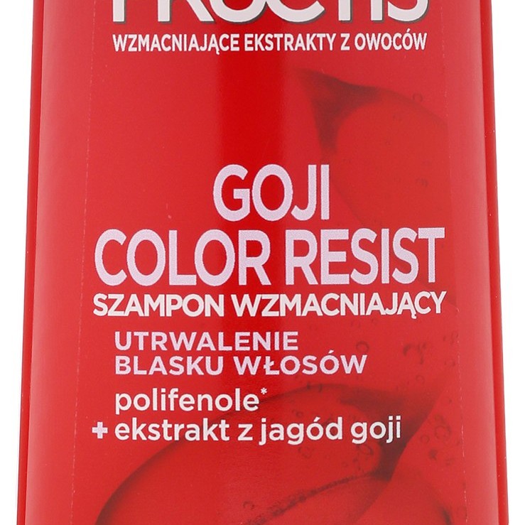 Garnier Fructis Goji Color Resist Шампоан за боядисана коса с екстракт от годжи бери 400мл