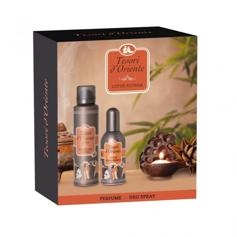 Tesori d'Oriente Lotus Flower Дамски комплект EDP Парфюм 100мл + део спрей 150мл