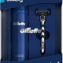 Подаръчен комплект Gillette Mach 3 Limited Edition Shave Gel + Razor - Гел за бръснене лимитирана серия + самобръсначка