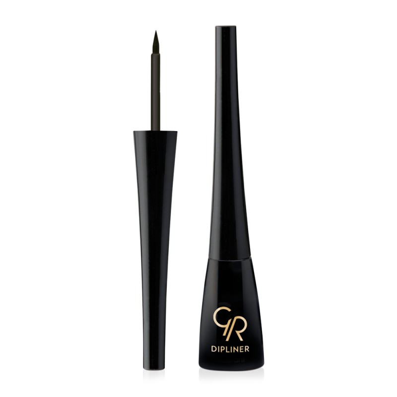 Golden Rose Dipliner Liquid Eyeliner - Течна очна линия за прецизно нанасяне