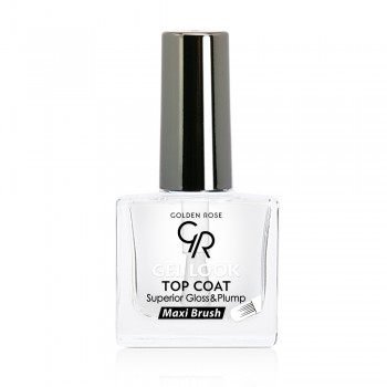 Golden Rose Prodigy Gel Top Coat - Топ лак с гел ефект