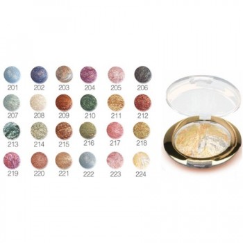 Terracotta Glitter Eyeshadow - Искрящи сенки за очи теракота