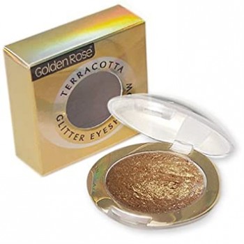 Terracotta Glitter Eyeshadow - Искрящи сенки за очи теракота