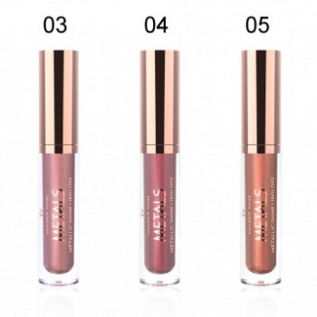 Golden Rose Metals Metallic Shine Lipgloss - Гланц за устни с метален блясък