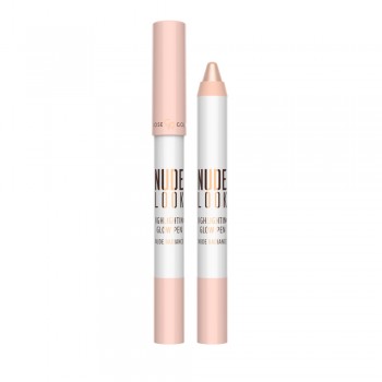 Golden Rose Nude Look Highlighting Glow Pen - Хайлайтър молив от серията "Nude Look"