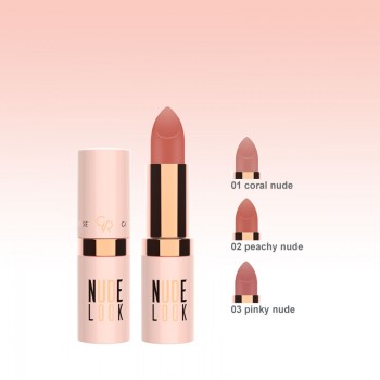 Golden Rose Nude Look Perfect Matte Lipstick - Матово червило от серията "Nude Look"