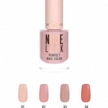 Golden Rose Nude Look Perfect Nail Color - Дълготраен лак за нокти от серията "Nude Look"
