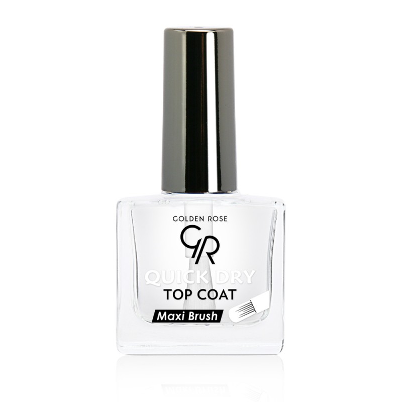 Golden Rose Rich Color Quick Dry Top Coat - Бързосъхнещ топ лак за нокти