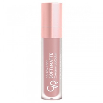 Golden Rose Soft & Matte Creamy LipColor - Кремообразно течно червило с матов ефект