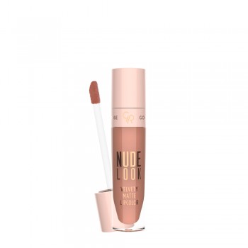 Golden Rose Nude Look Velvety Matte Lipcolor - Кремообразно течно червило с матов ефект от серията "Nude Look"