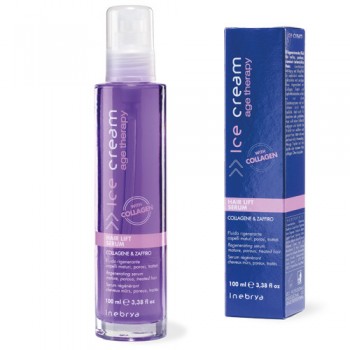 Inebrya Ice Cream Hair Lift Регенериращ серум за зрели и третирани коси 100мл