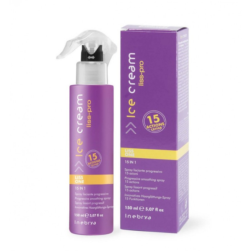 Inebrya Liss Perfect Изглаждащ прогресивен спрей 15 действия 150мл