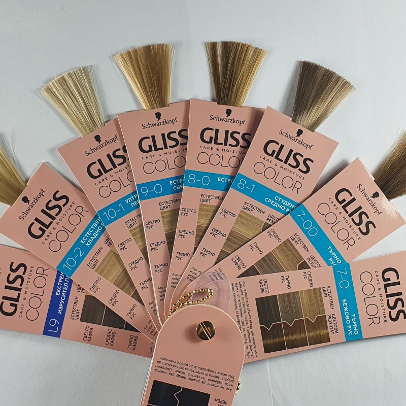 Schwarzkopf GLISS COLOR Боя за коса