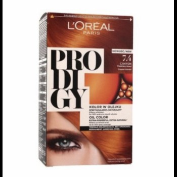 Loreal Prodigy Безамонячна трайна боя за коса 7.4 Canyon Медено русо