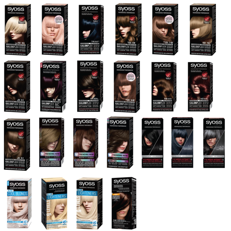 Syoss SalonPlex боя за коса