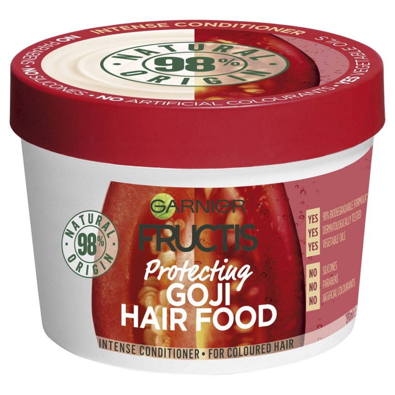 Garnier Fructis Маска за блясък с годжи бери за боядисана коса 390мл