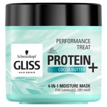 Gliss 4-in-1 Moisture Mask Хидратираща маска за увредена и суха коса 400мл