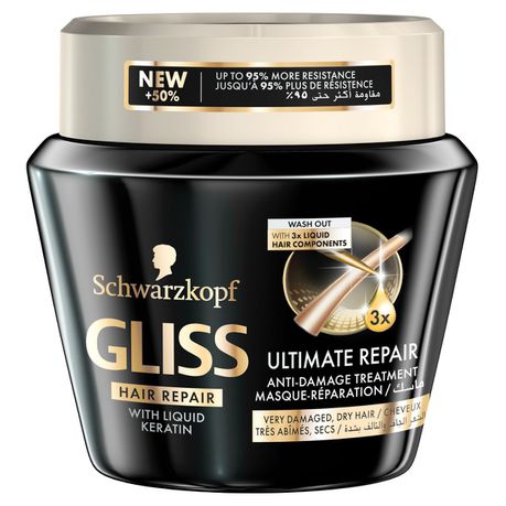 Gliss Ultimate Repair Маска за суха и увредена коса 300мл