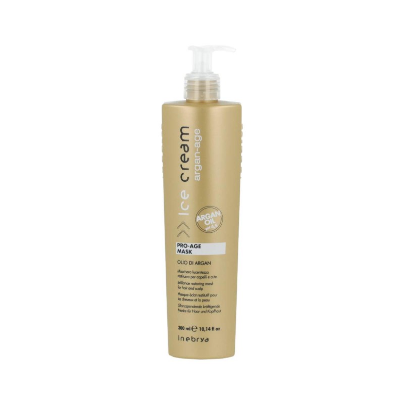 Inebrya Ice Cream Argan Възстановяваща маска за коса 300мл