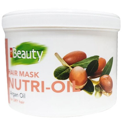 MM Beauty Nutri Oil подхранваща маска за суха коса с арганово масло 500мл