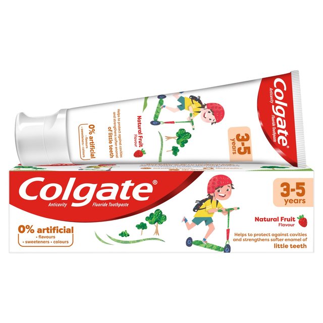 Colgate Паста за зъби за деца от 3 до 5г с аромат на ягода 50мл