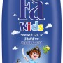 Fa Kids Детски душ гел и шампоан 2 в 1 Смел Пират, Свеж аромат за момчета 250мл