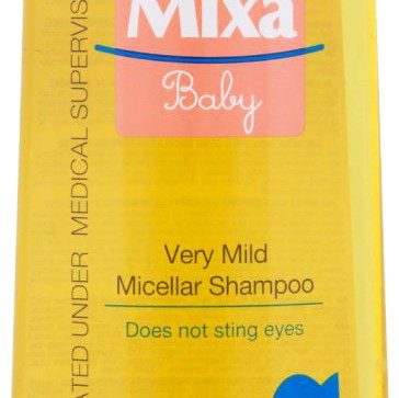 Mixa Baby Very Mild Нежен мицеларен бебешки шампоан без сапун 250мл
