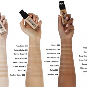 LOREAL Paris Infallible Fresh Wear 24H - Дълготраен фон дьо тен за лице SPF25