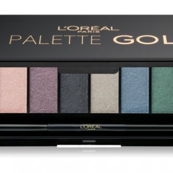 LOREAL Color Riche La Palette Gold - Палитра сенки за очи с огледалце и апликатор