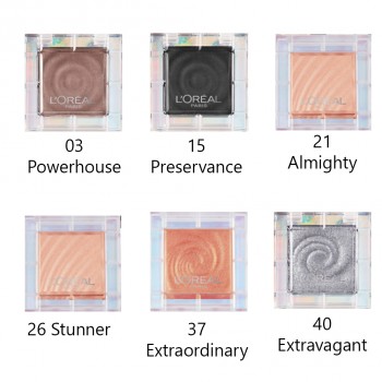 LOREAL Color Queen Oil Eyeshadow - Единични сенки за очи